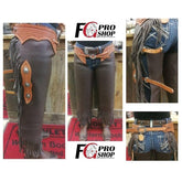 Basket Leather Top Chinks Brown - FG Pro Shop Inc.